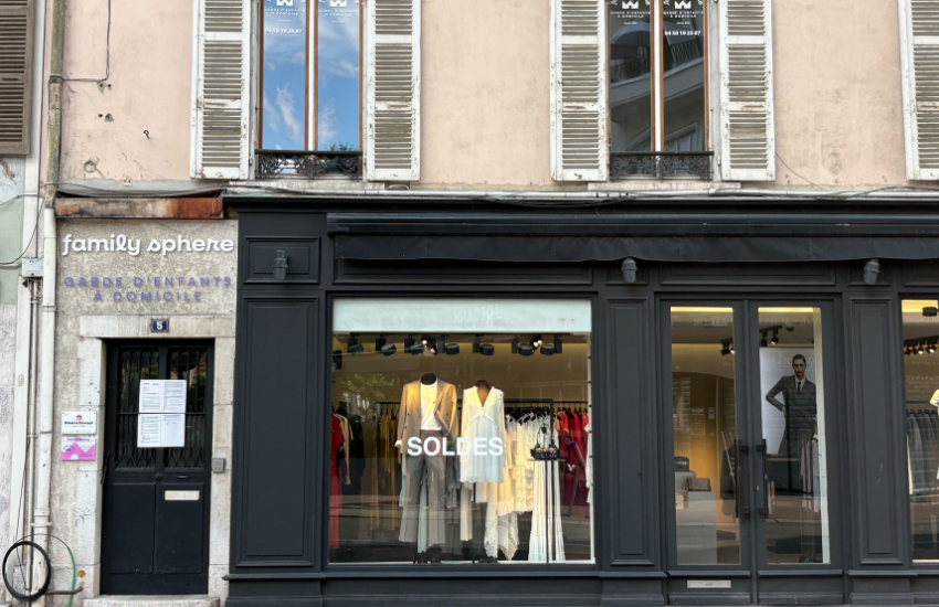 Image d'un lettrage adhésif