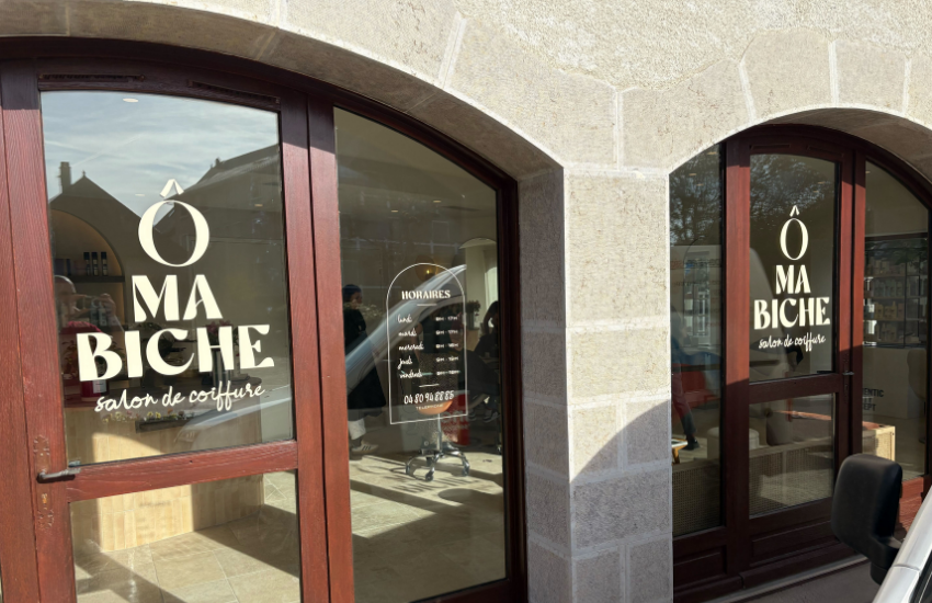 Image d'un lettrage adhésif