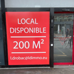 Image d'un stickers vitrine