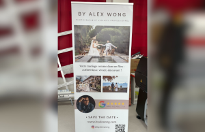 Image d'un roll up publicitaire