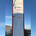 Image d'un totem publicitaire